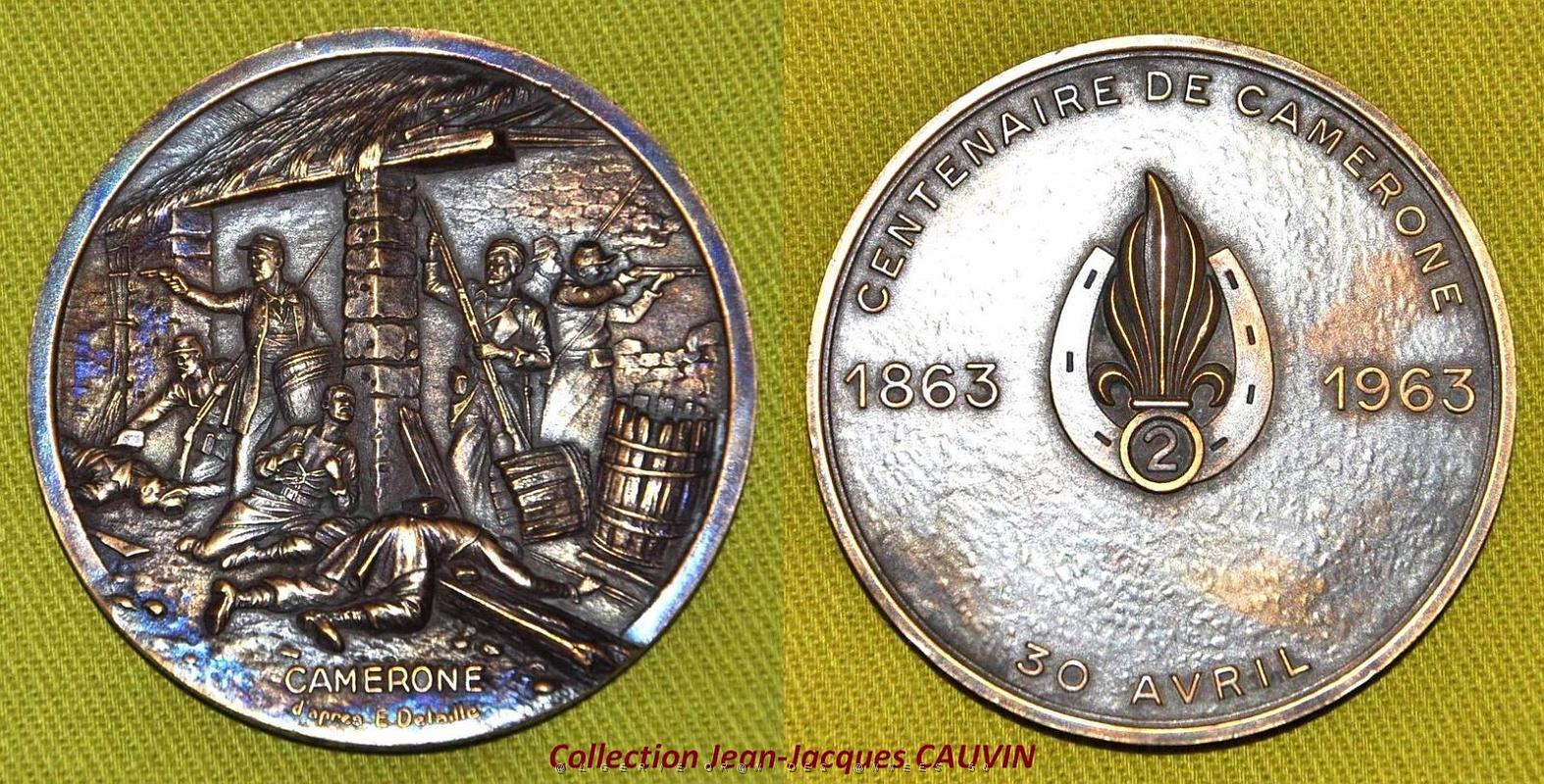 MEDAILLES D AFN 214  centenaire de Camerone.JPG